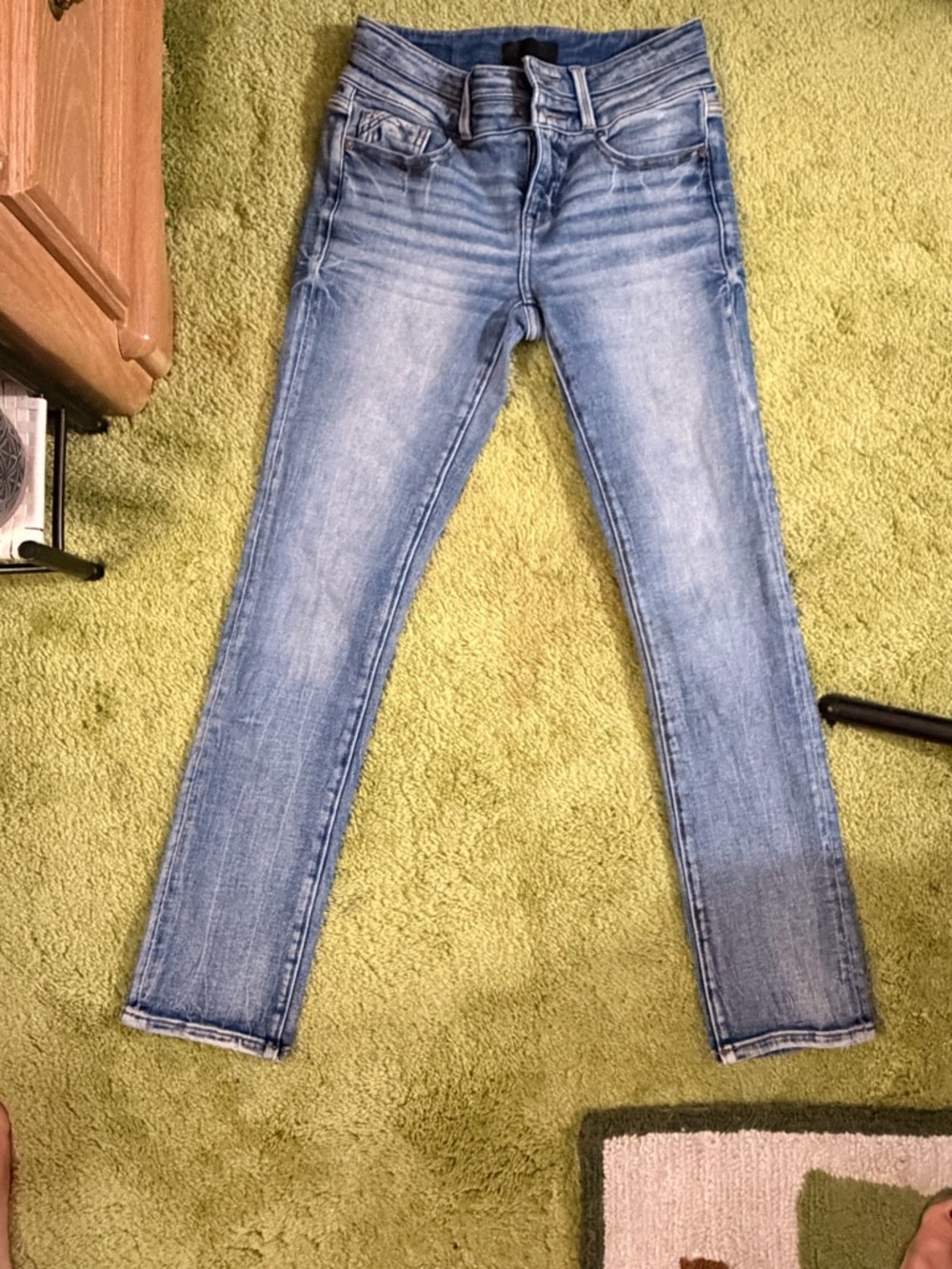 Buckle Light Blue Women’s Skinny Jeans